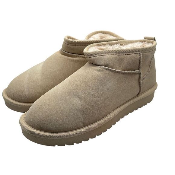 CUSHIONAIRE Women's pull on boot 8 WIDE SAND - Picture 3 of 7